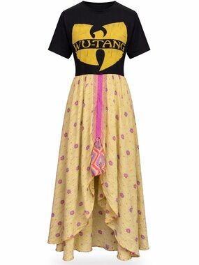 Wutang Edition! Band tee to midi! Tribal dress. 🎸The Remix Collection 🥁